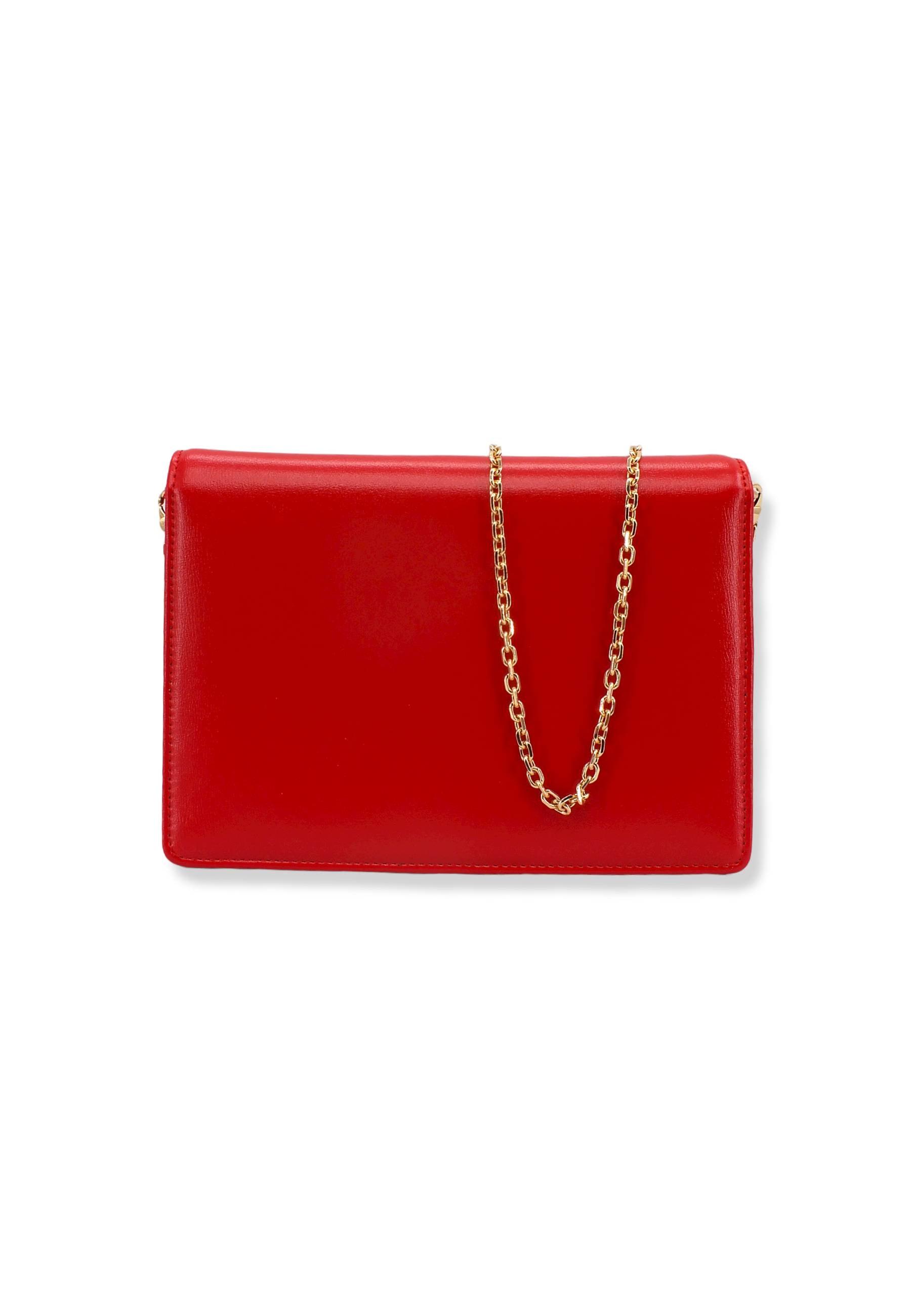 LOVE MOSCHINO Pochette LM Gold Rossa JC4095PP1FLL0500 - Sandrini Calzature e Abbigliamento