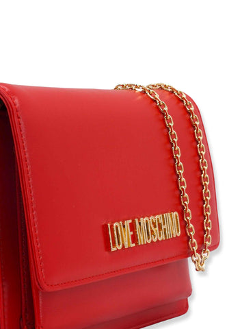 LOVE MOSCHINO Pochette LM Gold Rossa JC4095PP1FLL0500 - Sandrini Calzature e Abbigliamento