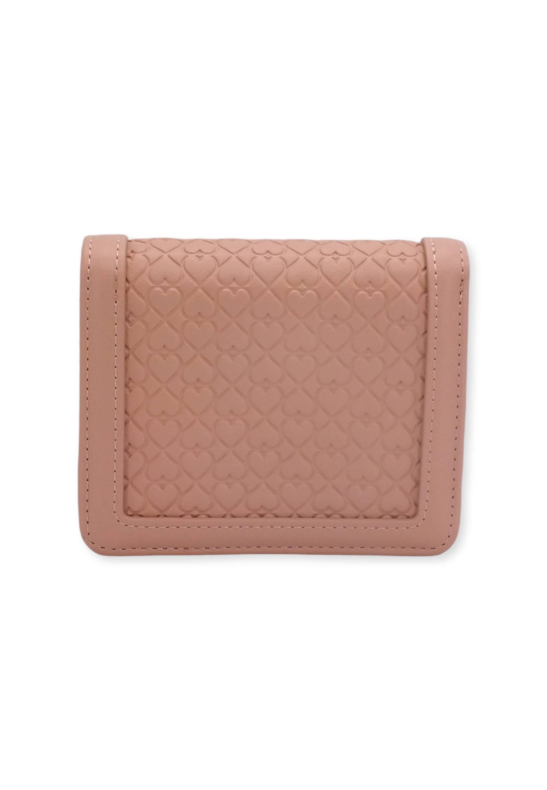 LOVE MOSCHINO Portafoglio Cuori Rosa Cipria JC5695PP0FKF0601 - Sandrini Calzature e Abbigliamento