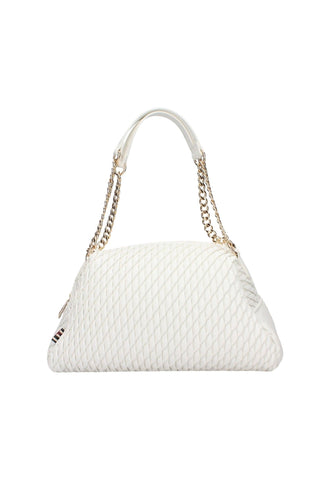 MANILA GRACE Borsa Tote Medium Bianco B275EU - Sandrini Calzature e Abbigliamento