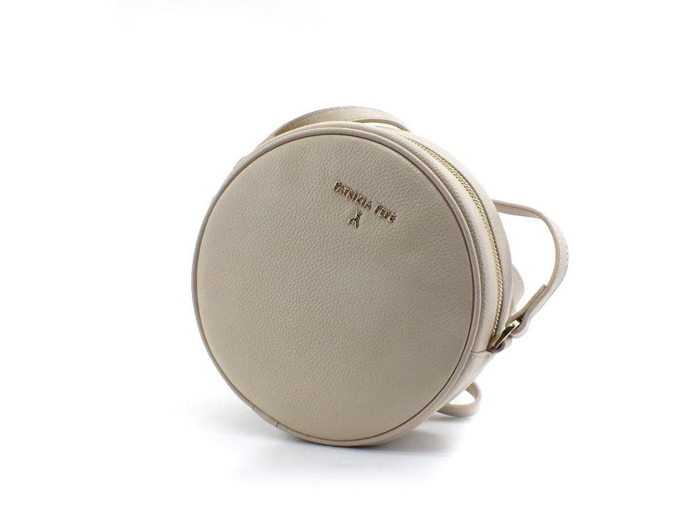 PATRIZIA PEPE Borsa Tracolla Crossbody Logo Ocean Sand Beige CB0198L001-B732 - Sandrini Calzature e Abbigliamento