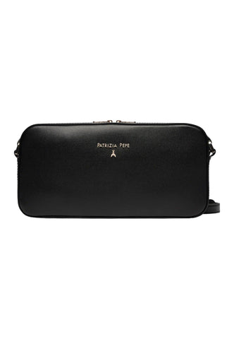 PATRIZIA PEPE Borsa Tracolla Donna Nero 8B0136-L061 - Sandrini Calzature e Abbigliamento