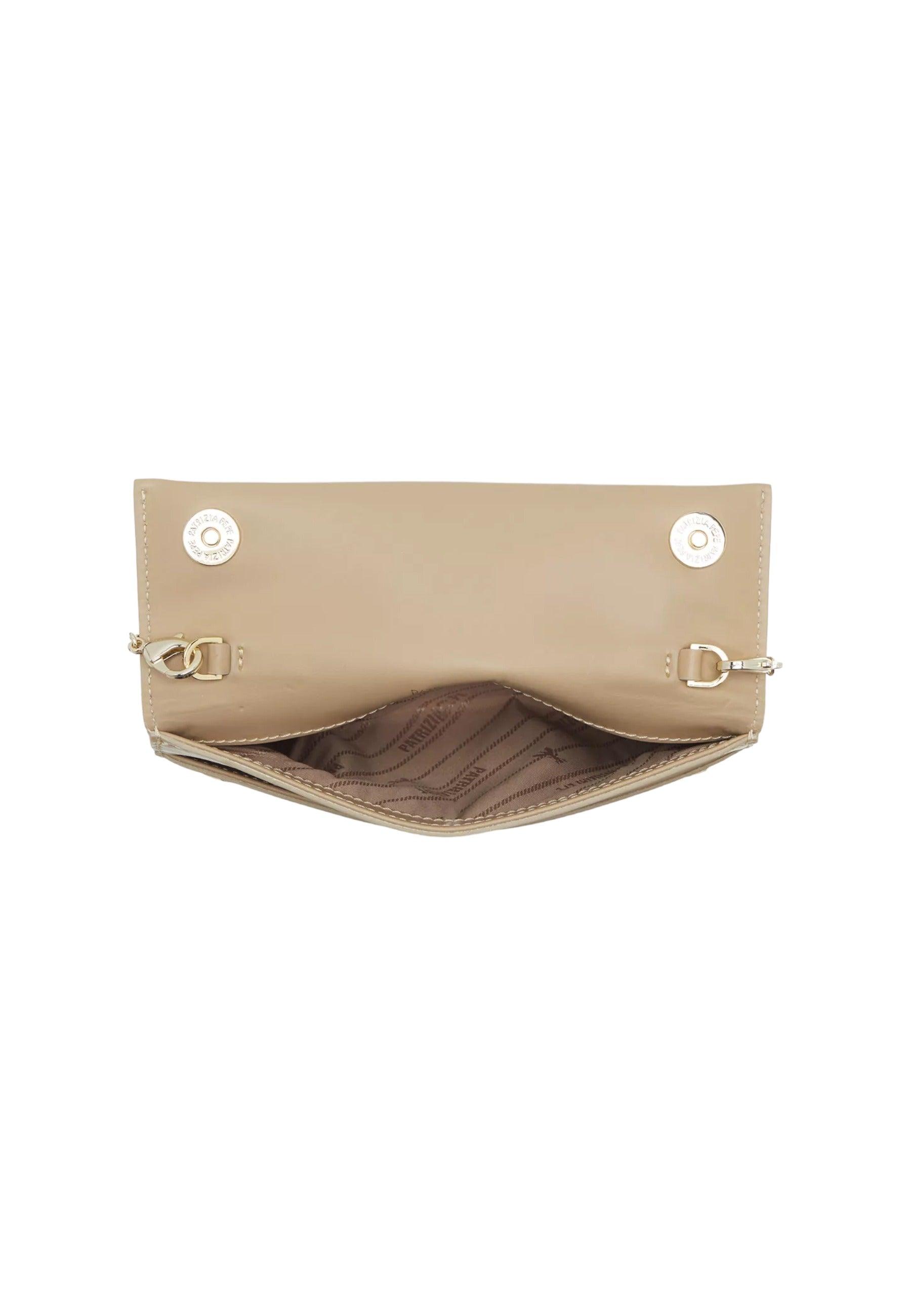 PATRIZIA PEPE Pochette Winter Sand Beige 2B0050-L011 - Sandrini Calzature e Abbigliamento