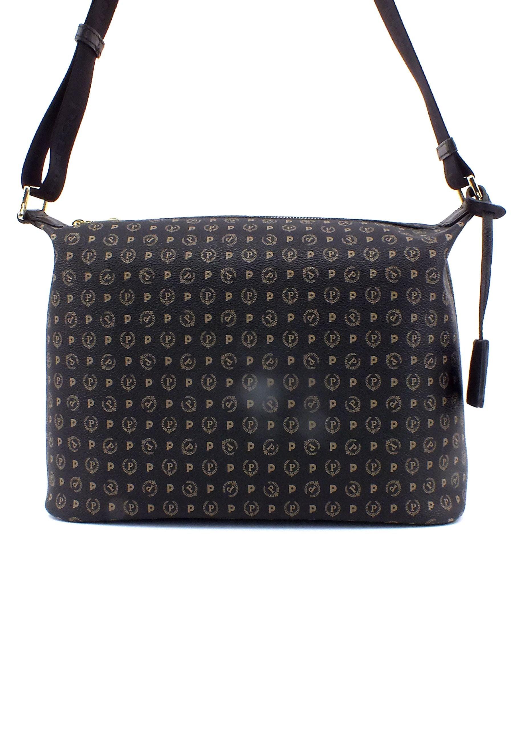 POLLINI Borsa Tracolla Hobo Nero TE8400PP02Q1100A - Sandrini Calzature e Abbigliamento